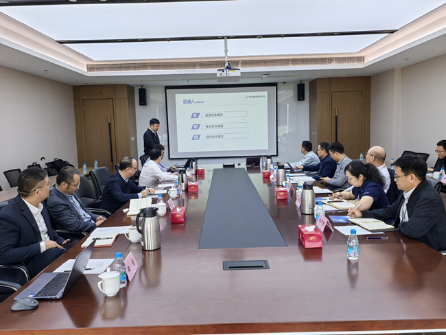 中国有研副总经理毛昌辉赴苏州实验室交流
